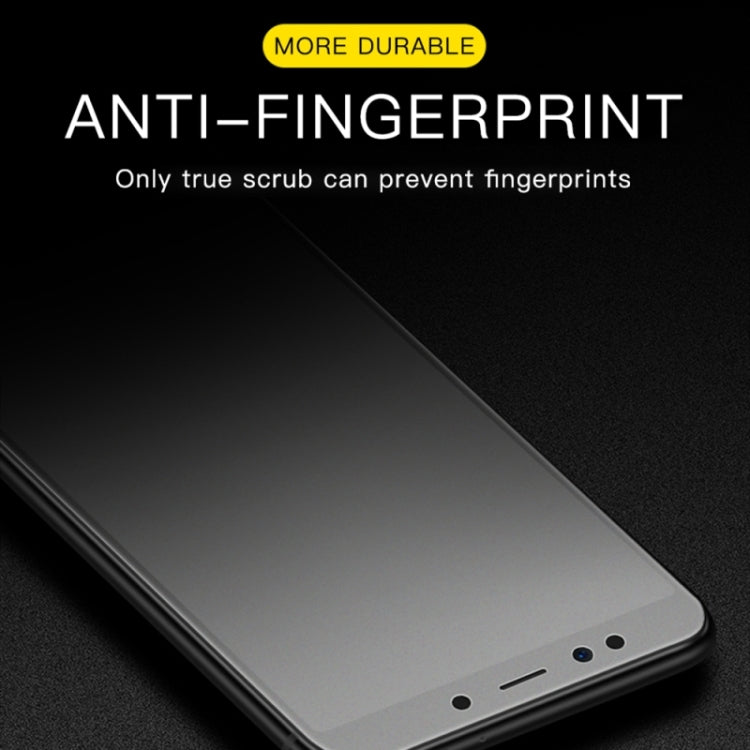 For iPhone 16e / 13 / 13 Pro AG Matte Frosted Full Cover Tempered Glass Film by bashfashion