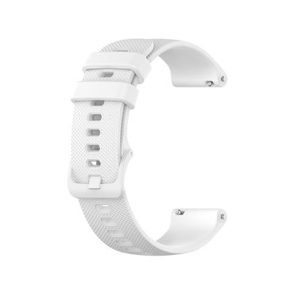 For Garmin Silicone Smart Watch Watch Band, Size:18mm Universal(White) by bashfashion
