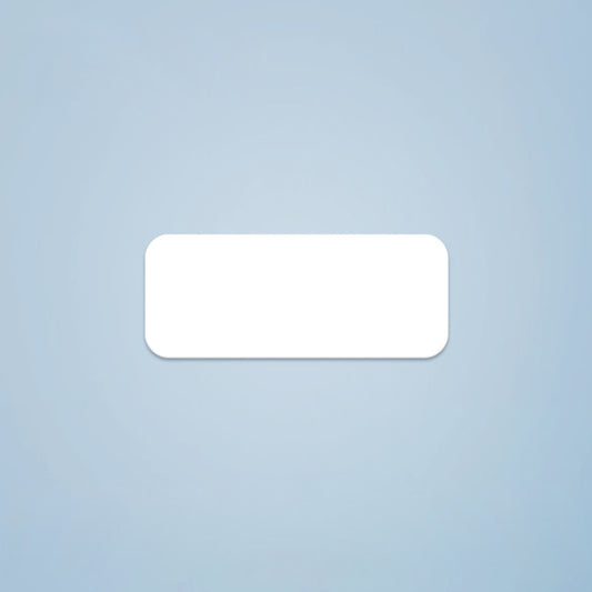 10 x 25mm 240 Sheets Thermal Printing Label Paper Stickers For NiiMbot D101 / D11(White) by bashfashion