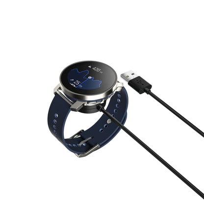 For Suunto 9 Peak 38mm Smart Watch Magnetic Charging Cable, Length: 1m(Black) by bashfashion
