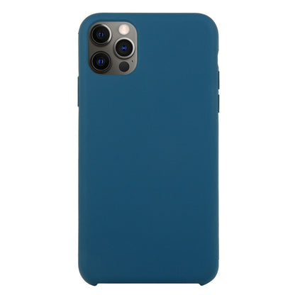 For iPhone 12 Pro Max Solid Silicone Phone Case(Xingyu Blue) by bashfashion