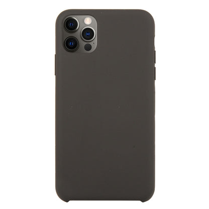 For iPhone 12 Pro Max Solid Silicone Phone Case(Cocoa) by bashfashion