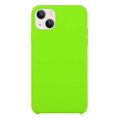 For iPhone 13 Solid Silicone Phone Case(Dark Green) by bashfashion