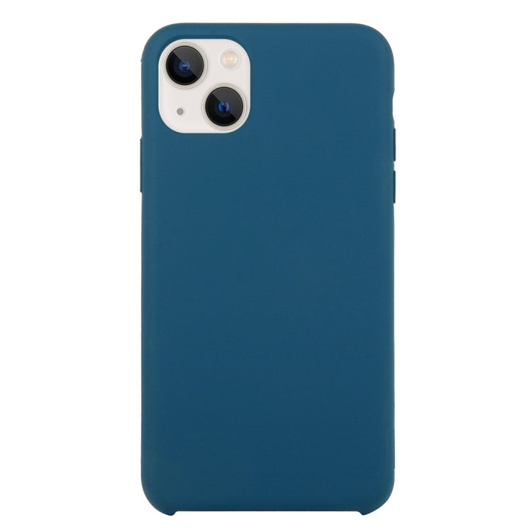For iPhone 13 Solid Silicone Phone Case(Xingyu Blue) by bashfashion