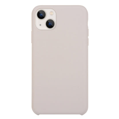 For iPhone 13 Solid Silicone Phone Case(Lavender Purple) by bashfashion