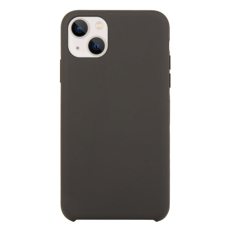 For iPhone 13 Solid Silicone Phone Case(Cocoa) by bashfashion