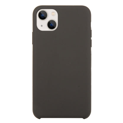 For iPhone 13 Solid Silicone Phone Case(Cocoa) by bashfashion