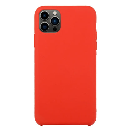 For iPhone 13 Pro Solid Silicone Phone Case (China Red) by bashfashion