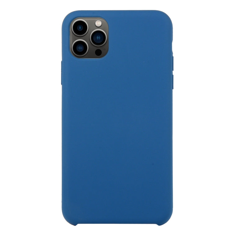 For iPhone 13 Pro Solid Silicone Phone Case (Cobalt Blue) by bashfashion