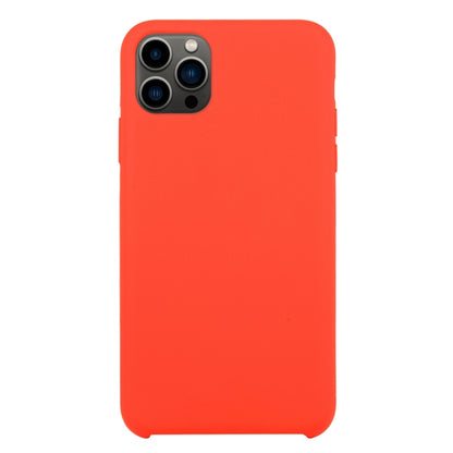 For iPhone 13 Pro Solid Silicone Phone Case (Red) by bashfashion