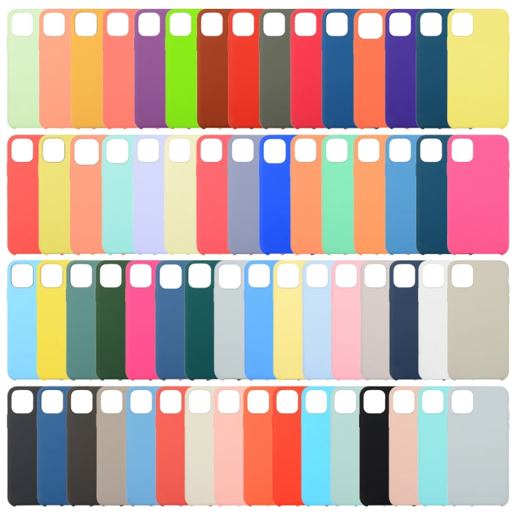 For iPhone 13 Pro Solid Silicone Phone Case (Dark Green) by bashfashion