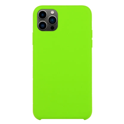 For iPhone 13 Pro Max Solid Silicone Phone Case (Dark Green) by bashfashion