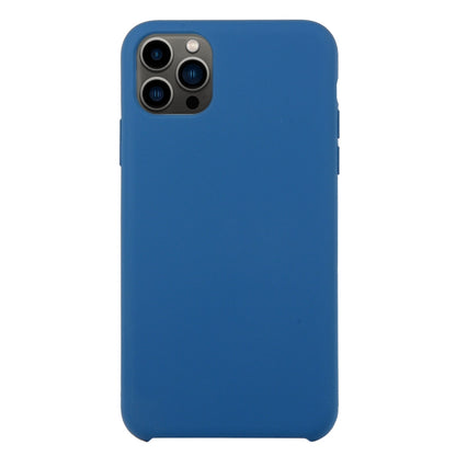 For iPhone 13 Pro Max Solid Silicone Phone Case (Cobalt Blue) by bashfashion