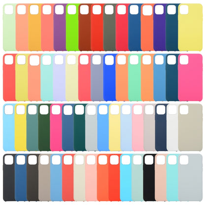 For iPhone 13 Pro Max Solid Silicone Phone Case (Rose Pink) by bashfashion