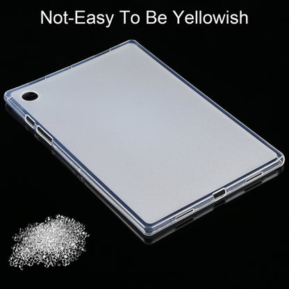 For Samsung Galaxy Tab A8 10.5 / X205 / X200 TPU Tablet Case (Transparent) by bashfashion