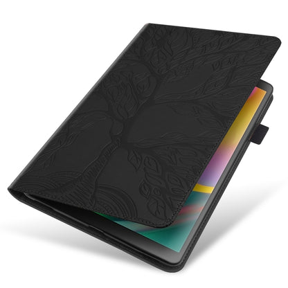 For Amazon Kindle Paperwhite 5 2021 Life Tree Series Leather Tablet Case(Black) by bashfashion