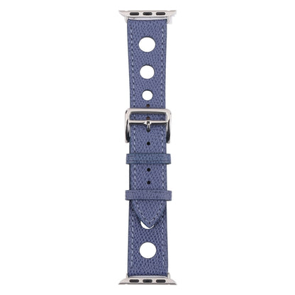 PU Silver Buckle Watch Band For Apple Watch Ultra 49mm&Watch Ultra 2 49mm / Series 9&8&7 45mm / SE 3&SE 2&6&SE&5&4 44mm / 3&2&1 42mm(Brown) by bashfashion