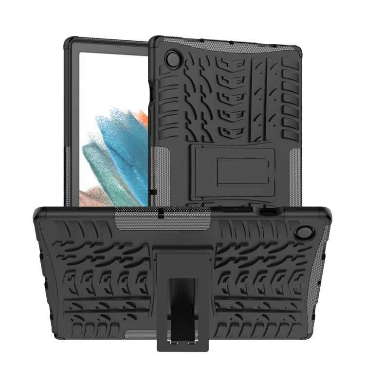 For Samsung Galaxy Tab A8 10.5 (2021) Tire Texture TPU + PC Tablet Case(Black) by bashfashion