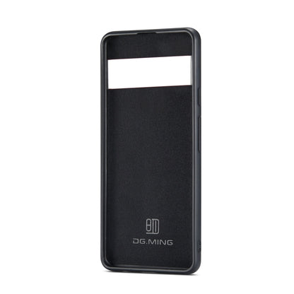 For Google Pixel 6 Pro DG.MING M2 Series 3-Fold Multi Card Bag Back Cover Leather Phone Case(Coffee) by DG.MING