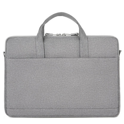 P310 Waterproof Oxford Cloth Laptop Handbag For 15 inch(Grey) by bashfashion