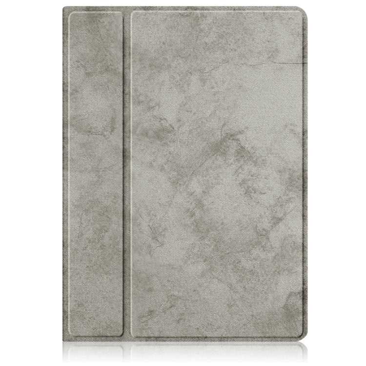 For Realme PocketBook PB970 360 Degrees Rotation Leather Tablet Case(Grey) by bashfashion