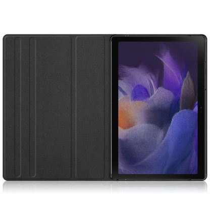 For Samsung Galaxy Tab A8 2022 SM-X200 360 Degrees Rotation Leather Tablet Case(Black) by bashfashion