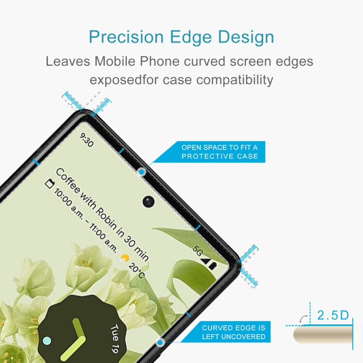 0.26mm 9H 2.5D Tempered Glass Film For Google Pixel 6a by DIYLooks