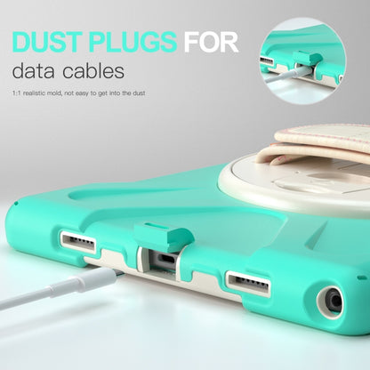 For Samsung Galaxy Tab A8 10.5 2021 Silicone + PC Tablet Case(Mint Green) by bashfashion