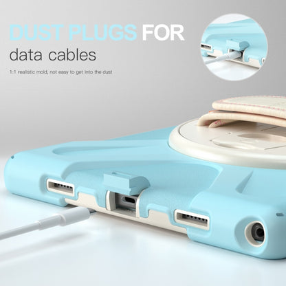 For Samsung Galaxy Tab A8 10.5 2021 Silicone + PC Tablet Case(Ice Blue) by bashfashion