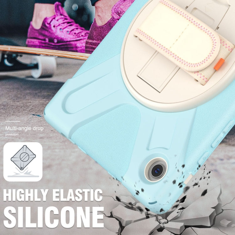 For Samsung Galaxy Tab A8 10.5 2021 Silicone + PC Tablet Case(Ice Blue) by bashfashion