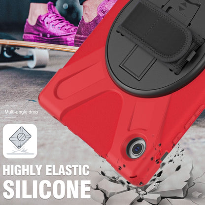 For Samsung Galaxy Tab A8 10.5 2021 Silicone + PC Tablet Case(Red) by bashfashion