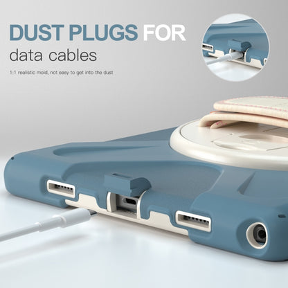 For Samsung Galaxy Tab A8 10.5 2021 Silicone + PC Tablet Case(Cornflower Blue) by bashfashion