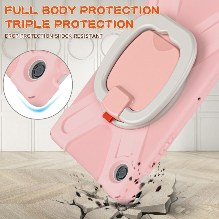 For Samsung Galaxy Tab A8 10.5 2021 Silicone + PC Tablet Case(Rose Gold) by bashfashion