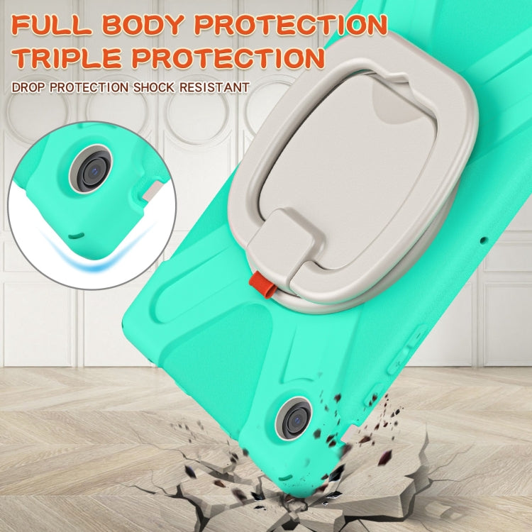 For Samsung Galaxy Tab A8 10.5 2021 Silicone + PC Tablet Case(Mint Green) by bashfashion