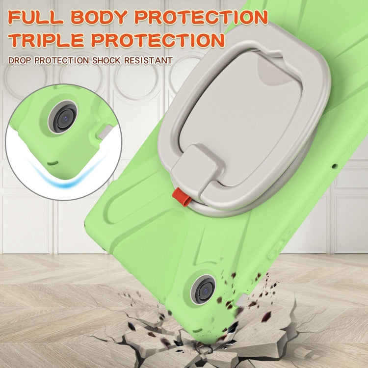 For Samsung Galaxy Tab A8 10.5 2021 Silicone + PC Tablet Case(Matcha Green) by bashfashion