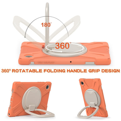 For Samsung Galaxy Tab A8 10.5 2021 Silicone + PC Tablet Case(Living Coral) by bashfashion