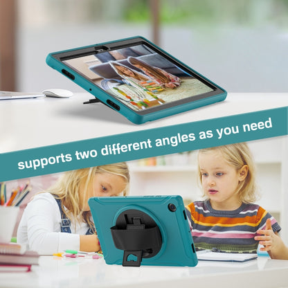 For Samsung Galaxy Tab A8 10.5 2021 Shockproof TPU + PC Tablet Case(Blue) by bashfashion