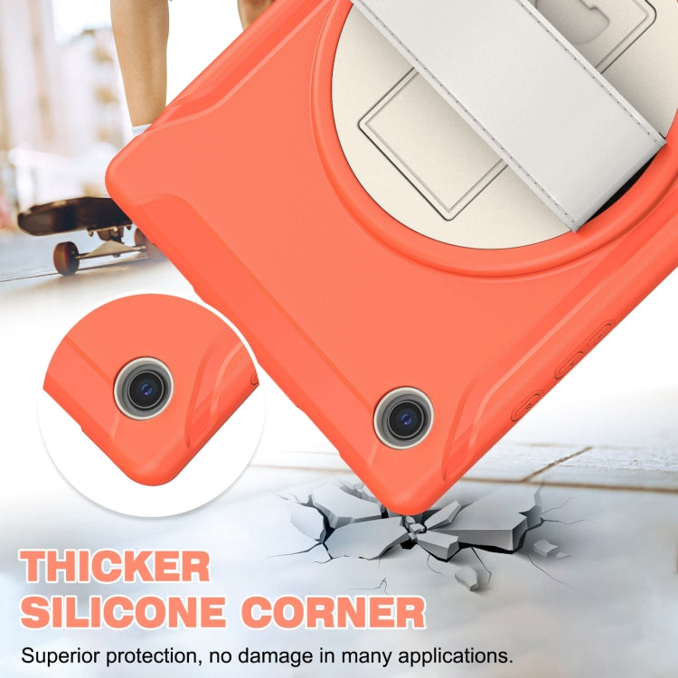 For Samsung Galaxy Tab A8 10.5 2021 Shockproof TPU + PC Tablet Case(Living Coral) by bashfashion