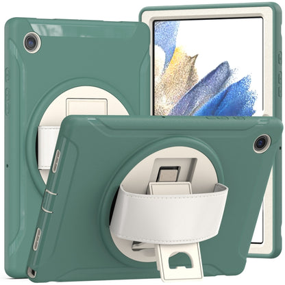 For Samsung Galaxy Tab A8 10.5 2021 Shockproof TPU + PC Tablet Case(Emmerald Green) by bashfashion