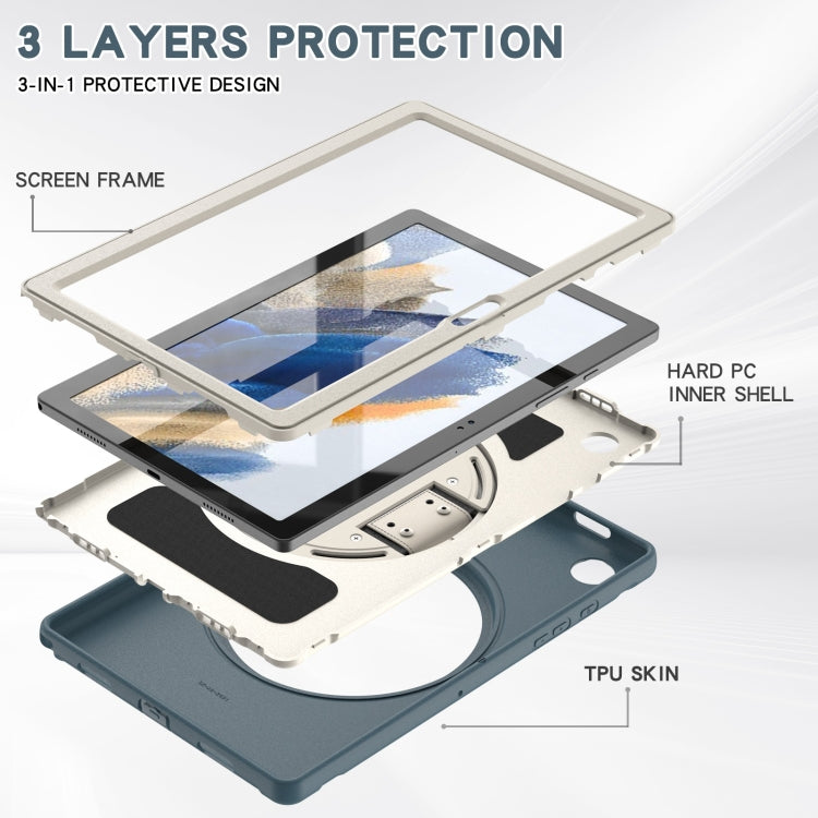 For Samsung Galaxy Tab A8 10.5 2021 Shockproof TPU + PC Tablet Case(Cornflower Blue) by bashfashion