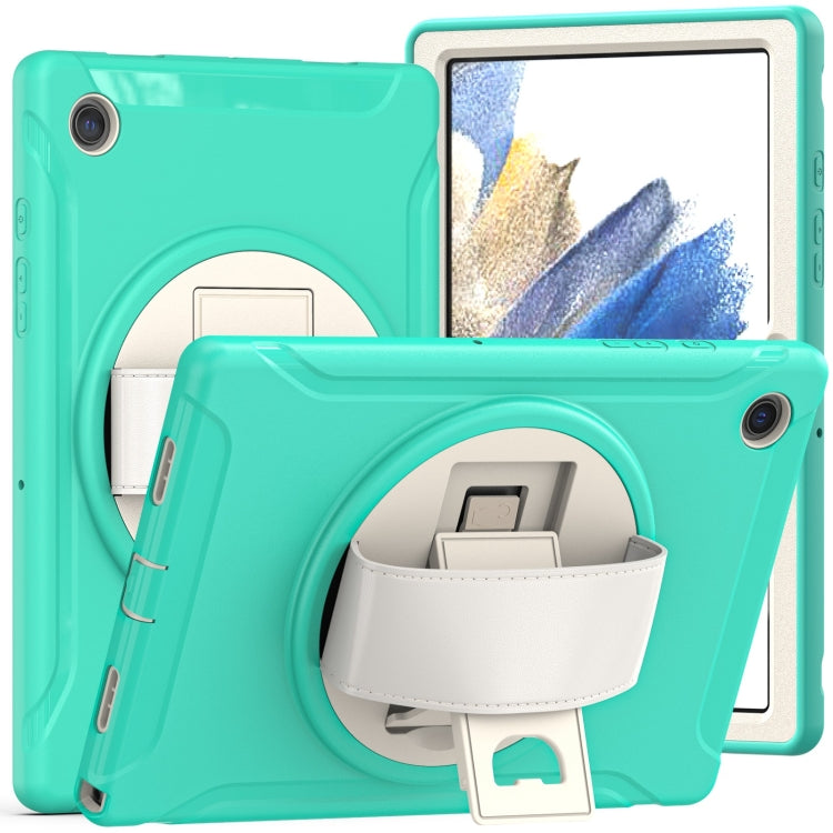 For Samsung Galaxy Tab A8 10.5 2021 Shockproof TPU + PC Tablet Case(Mint Green) by bashfashion