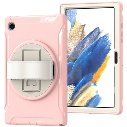 For Samsung Galaxy Tab A8 10.5 2021 Shockproof TPU + PC Tablet Case(Cherry Blossoms Pink) by bashfashion