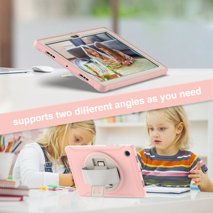 For Samsung Galaxy Tab A8 10.5 2021 Shockproof TPU + PC Tablet Case(Cherry Blossoms Pink) by bashfashion