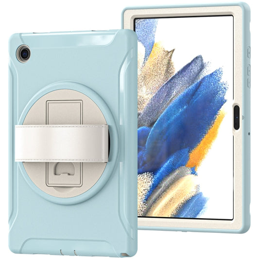 For Samsung Galaxy Tab A8 10.5 2021 Shockproof TPU + PC Tablet Case(Ice Crystal Blue) by bashfashion