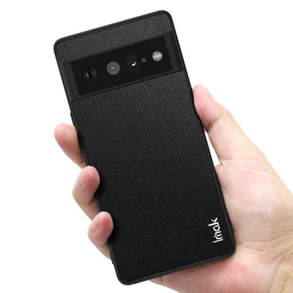 For Google Pixel 6 Pro imak LX-5 Series PC + TPU Case with Screen Protector(Cross Texture) by imak