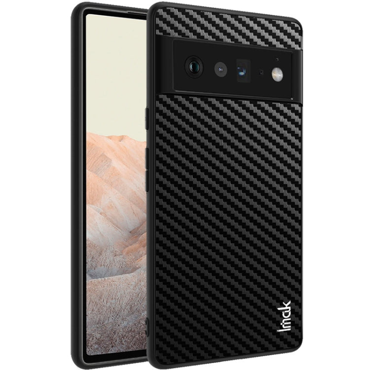 For Google Pixel 6 Pro imak LX-5 Series PC + TPU Case with Screen Protector(Carbon Fiber Texture) by imak