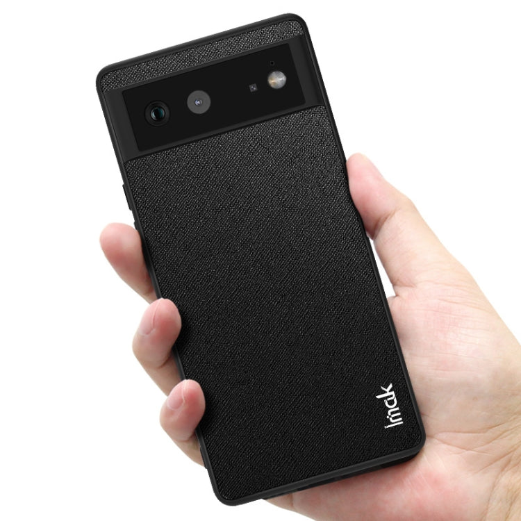 For Google Pixel 6 imak LX-5 Series PC + TPU Case with Screen Protector(Cross Texture) by imak