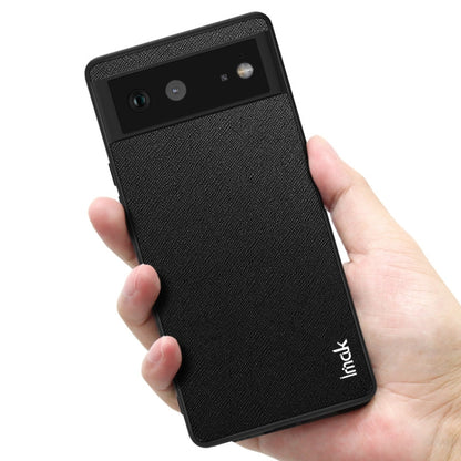 For Google Pixel 6 imak LX-5 Series PC + TPU Case with Screen Protector(Cross Texture) by imak