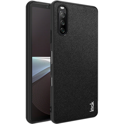 For Sony Xperia 10 III imak LX-5 Series PC + TPU Case with Screen Protector(Cross Texture) by imak