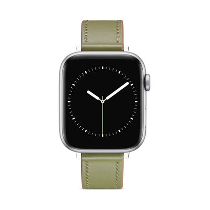 Nail Button Watch Band For Apple Watch Series 9&8&7 41mm / SE 3&SE 2&6&SE&5&4 40mm / 3&2&1 38mm(Army Green) by bashfashion